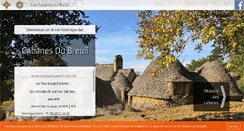 Desktop Screenshot of cabanes-du-breuil.com