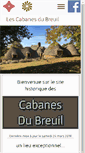Mobile Screenshot of cabanes-du-breuil.com